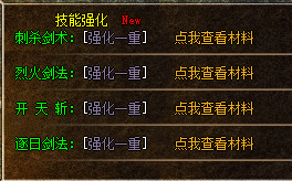 技能强化功能
